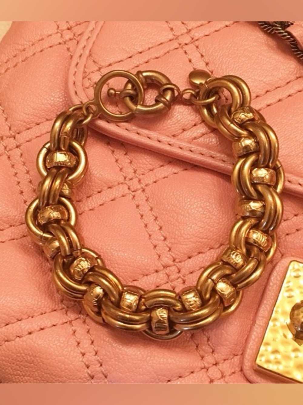 J. Crew Gold-Tone Chunky Link Bracelet